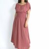 Dresses * | Final Touch Petite Drop Shoulder Empire Waist Maxi Dress