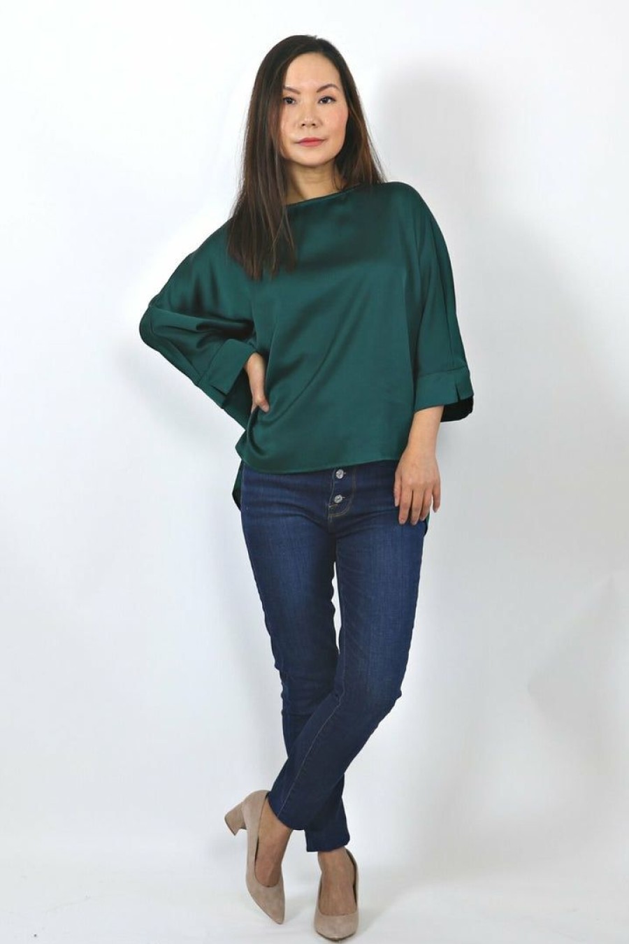 Tops & Sweaters * | Avvio La Petite Batwing Sleeve Blouse