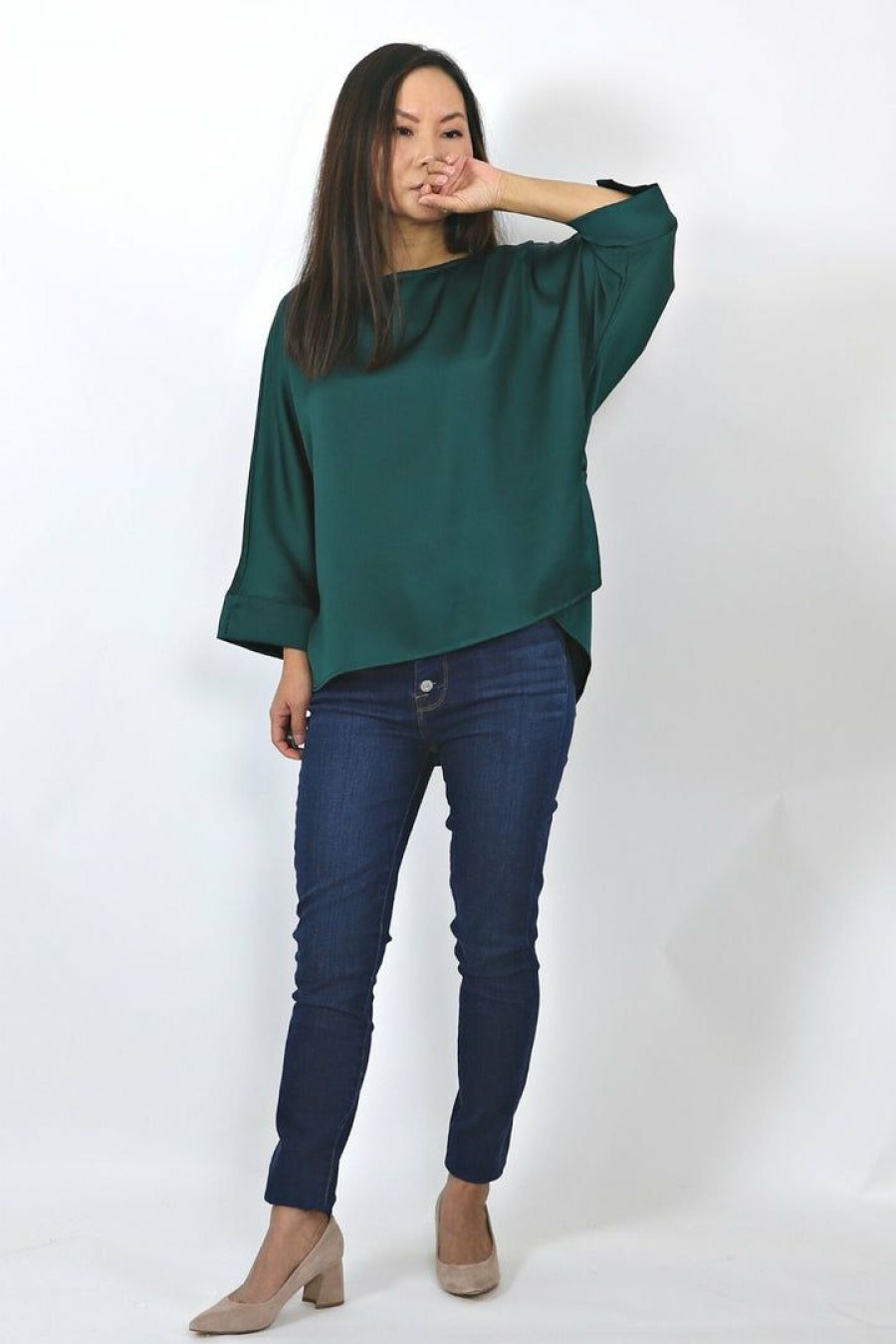 Tops & Sweaters * | Avvio La Petite Batwing Sleeve Blouse