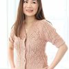 Tops & Sweaters * | Faith Apparel Tops & Sweaters Petite Pointelle Knit Cardigan