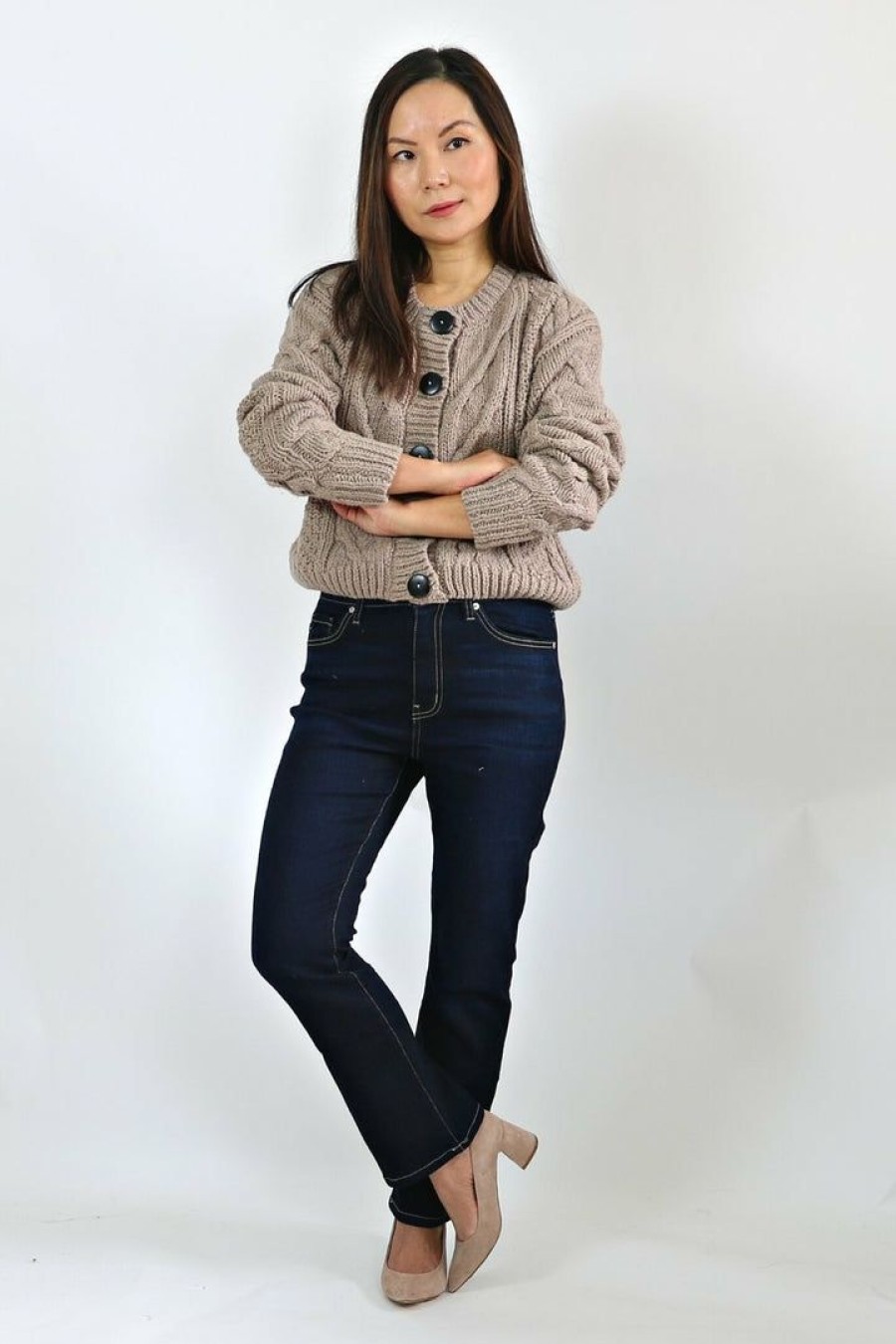 Jeans & Pants * | Kan Can Usa Petite High Rise Kick Flare Jeans (26 Inseam) Jeans & Pants